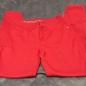 Colored skinny pants